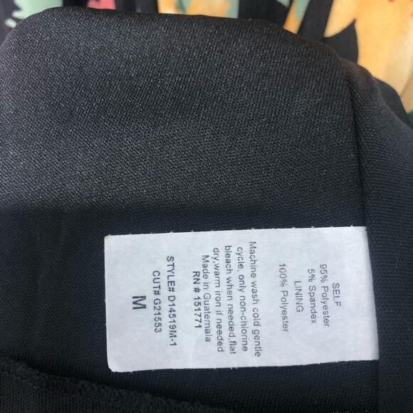 Gilli Women's V-Neck Floral Mini Dress Multicolor Size M - Picture 5 of 9